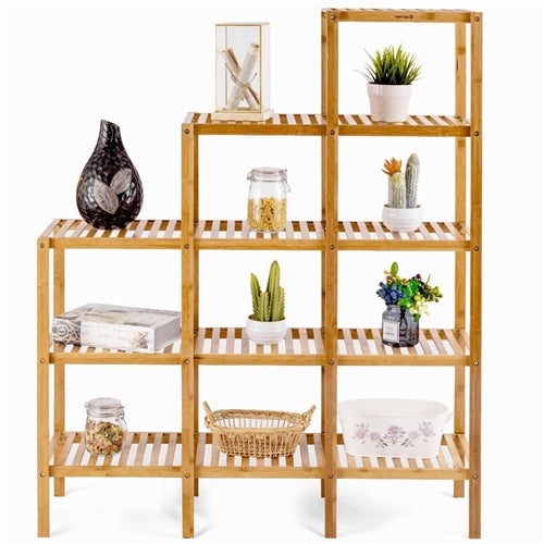Lili Tiered Bamboo Bookcase