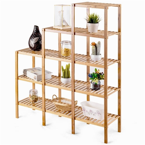 Lili Tiered Bamboo Bookcase